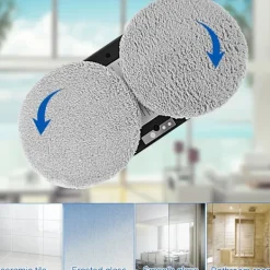 NSF Fönsterrengöring-Rengöring Robot dammsugare för fönster rengörare