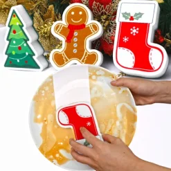 Hommy Svampar & Dukar-Rengöring svamp gnuggar jul tecknad film rengöring svamp ved massa bomull rengöring borste