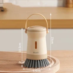 Rengöringsmedel-Rengöringsborste för spisar, fläktar, diskhoar och köksredskap, portabel, robust material