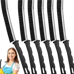 DAO Fönsterrengöring-Rengöringsborste för springor, Ny Multifunktionell Rengöringsborste, Borste för Badrumsgap, Hem, Kök, Badrum, Fönster, Fordon, Kranar, Toalett, 6 st db | Fyndiq