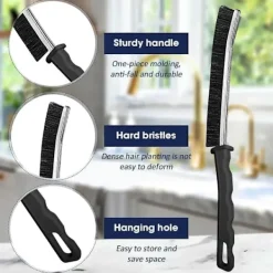 DAO Fönsterrengöring-Rengöringsborste för springor, Ny Multifunktionell Rengöringsborste, Borste för Badrumsgap, Hem, Kök, Badrum, Fönster, Fordon, Kranar, Toalett, 6 st db | Fyndiq