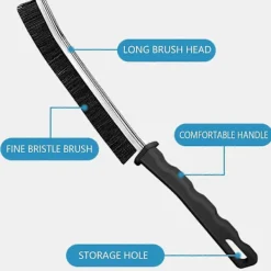 DAO Fönsterrengöring-Rengöringsborste för springor, Ny Multifunktionell Rengöringsborste, Borste för Badrumsgap, Hem, Kök, Badrum, Fönster, Fordon, Kranar, Toalett, 6 st db | Fyndiq