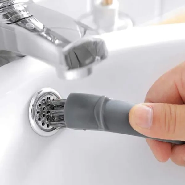 Rengöringsmedel-Rengöringsborste, skrubbborste för skrubbning av badrumsgolvmatta vit