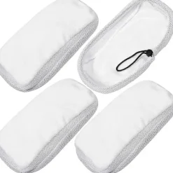 Städmoppar-Rengöringsdukar för hårda golv, kompatibla med Morphy Richards 720020 70495 9-i-1 ångmopp (4-pack)