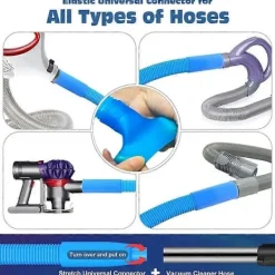 Torktumlare-Rengöringskit för torktumlare, dammsugarfäste för torktumlarludd