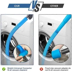 Torktumlare-Rengöringskit för torktumlare, dammsugarfäste för torktumlarludd