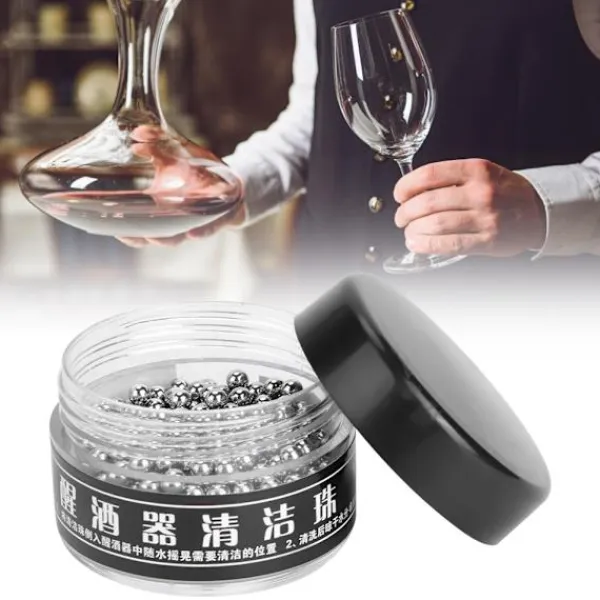 Rengöringsmedel-Rengöringskulor i rostfritt stål för karaffer 500 st 3 mm