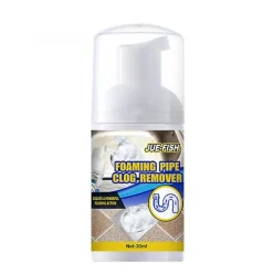 Rengöringsmedel-Rengöringsmedel för diskho och avloppsskum, rörrensare, deodorant, snabbverkande skumrengöring kompatibel med diskbänk och toalettstol 30ML