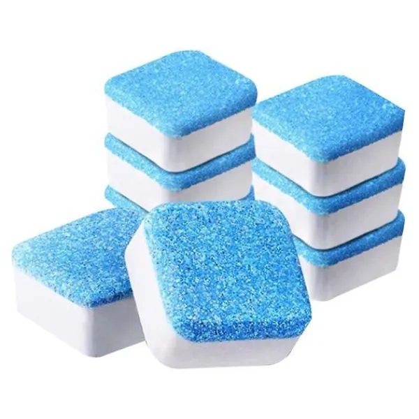 Rengöringsmedel-Rengöringsmedel för tvättmaskin, avkalkning 24-pack. Rengör insidan av trumman och tvättmaskinens tätning