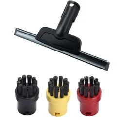 DAO Fönsterrengöring-Rengöringsmedel Rengörings Glasmunstycke Rund Borste för SC1 SC2 SC3 SC4 SC5 [DB]