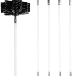 Torktumlare-Rengöringsset för torktumlare Skorstensborste Torktumlare Borste med Fästslangar Rengöringsverktyg Tillbehör 2024THO