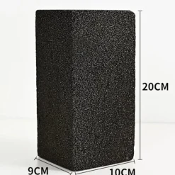 INF Rengöringsmedel-RENGÖRINGSSTEN: Effektiv Rengöring av Grill och Ugn - Svart Pimpsten