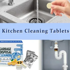 unbranded Rengöringsmedel-Rengöringstablett för rör – Säg adjö till envisa fläckar och obehagliga lukter