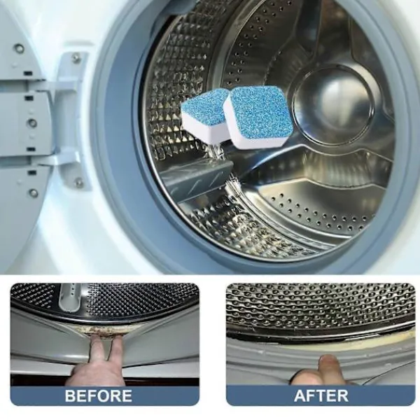 Rengöringsmedel-Rengöringstabletter Fläckar Tvättmaskinstank Rengöringstabletter Helautomatiska Rengöringstabletter FLYE1156