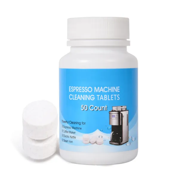 Rengöringsmedel-Rengöringstabletter för kaffemaskin Automatiska rengöringsverktyg för kaffe- och mjölkmaskiner
