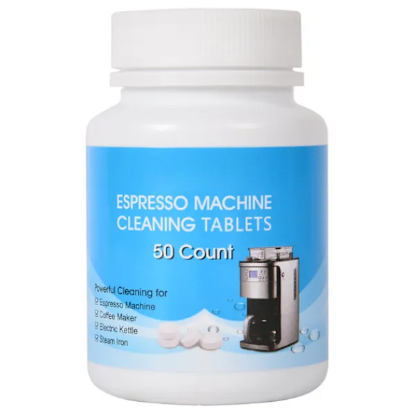 Rengöringsmedel-Rengöringstabletter för kaffemaskin Automatiska rengöringsverktyg för kaffe- och mjölkmaskiner