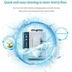 Rengöringsmedel-Rengöringstabletter för kaffemaskin Automatiska rengöringsverktyg för kaffe- och mjölkmaskiner