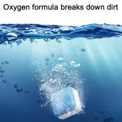 Rengöringsmedel-Rengöringstabletter för Tvättmaskin, Avkalkning 24-pack Inuti