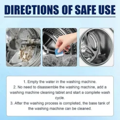 Rengöringsmedel-Rengöringstabletter för tvättmaskin