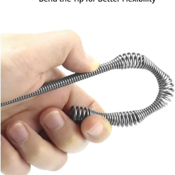 Rengöringsmedel-Rensningskabel för avlopp - 5M x 6,5mm - Flexibel avloppskabel för att rensa avloppsrör