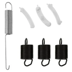 Tvättmaskiner-Reparationssats för tvättmaskin WP63907 Fjäderupphängning W10250667 Motvikt WP285744 Basfötter för Whirlpool