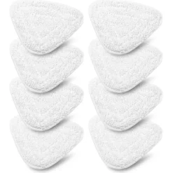 Städmoppar-Replacement Steam Mop Pads Compatible with PureSteam ThermaPro 211 10-in-1 Steam Mop Cleaner 8-Pack