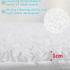 Städmoppar-Replacement Steam Mop Pads Compatible with PureSteam ThermaPro 211 10-in-1 Steam Mop Cleaner 8-Pack