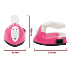 Hommy Strykjärn-Rese Elektriskt Strykjärn Handhållen Mini Strykjärn Barn Elektriskt Strykjärn Hotfix Applikator