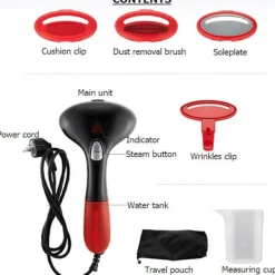 Ångtvättar-Resekläder Steamer för kläder Mini Handhållen Garment Steamer