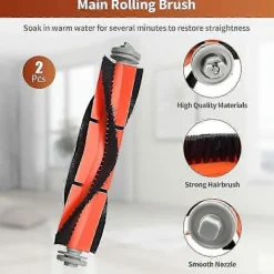 Dammsugare & Tillbehör-Reservdelar för Dreame D9, D9 Max, D9 Pro, L10, L10 Pro Dammsugare, Huvudborste, Sidoborste - XF33 -