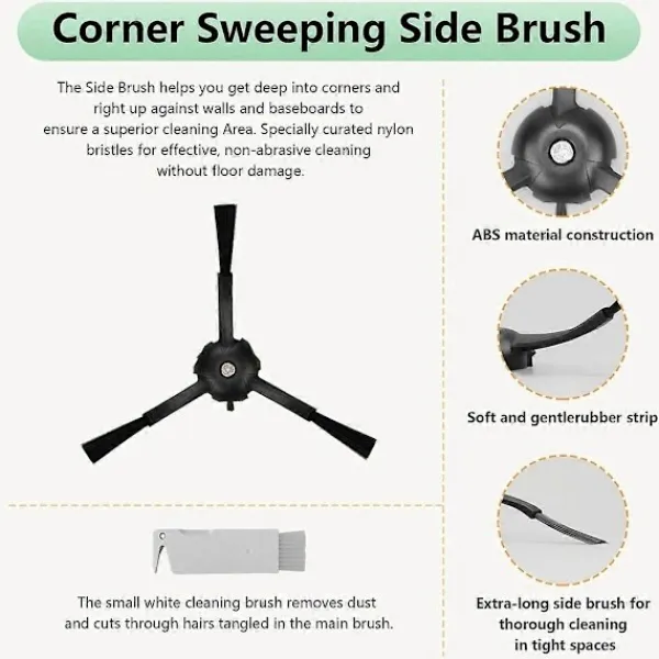 Dammsugare & Tillbehör-Reservdelar för Roborock Q5 Pro Q5 Pro+(Plus) Robotdammsugare