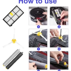 Dammsugare & Tillbehör-Reservdelssats till iRobot Roomba 800/900