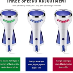 Ångtvättar-Resesångare, Klädsångare, Ångstrykjärn, 25s Uppvärmning, Ministorlek Med 250ml Vattentank, Handhållen Ångstrykjärn Resejärn För Alla Tyger, Inget Vatten Sprider | Fyndiq