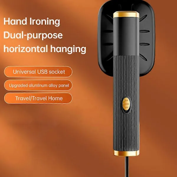 Strykjärn-Resesteamer Mini Strykjärn för Kläder, Handhållen Bärbar Ångstrykjärn