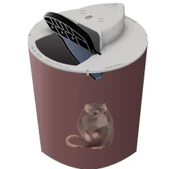 Skadedjur & Insekter-Reusable Smart Mouse Rat Trap Plastic Flip Slide Bucket Lid Humane Or Lethal Trap Door Style Multi Catch