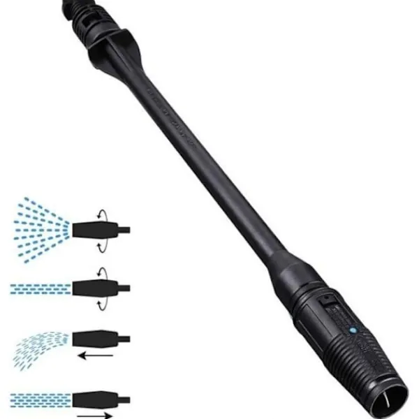 Högtryckstvättar-®RisingFF Kärcher Högtryckstvättlans - Justerbart Munstycke - Hög Effektivitet - Svart