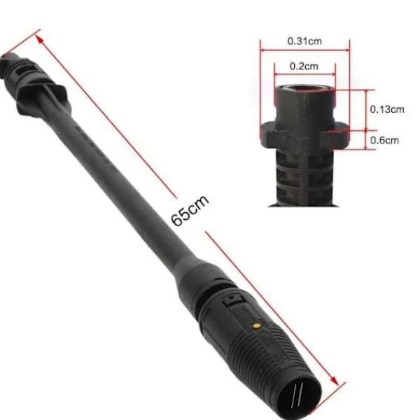 Högtryckstvättar-®RisingFF Kärcher Högtryckstvättlans - Justerbart Munstycke - Hög Effektivitet - Svart