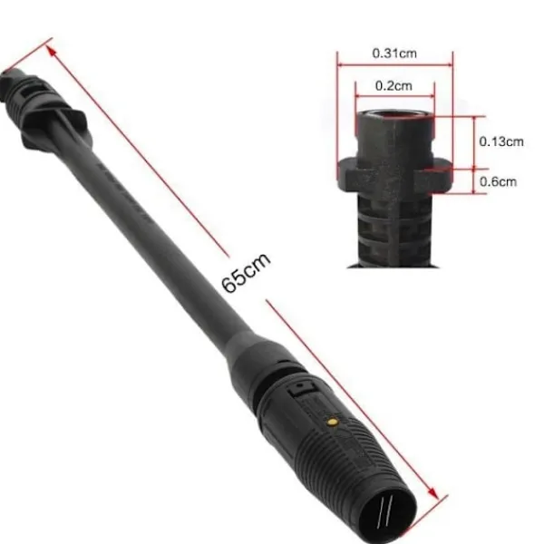 Högtryckstvättar-®RisingFF Kärcher Högtryckstvättlans - Justerbart Munstycke - Hög Effektivitet - Svart