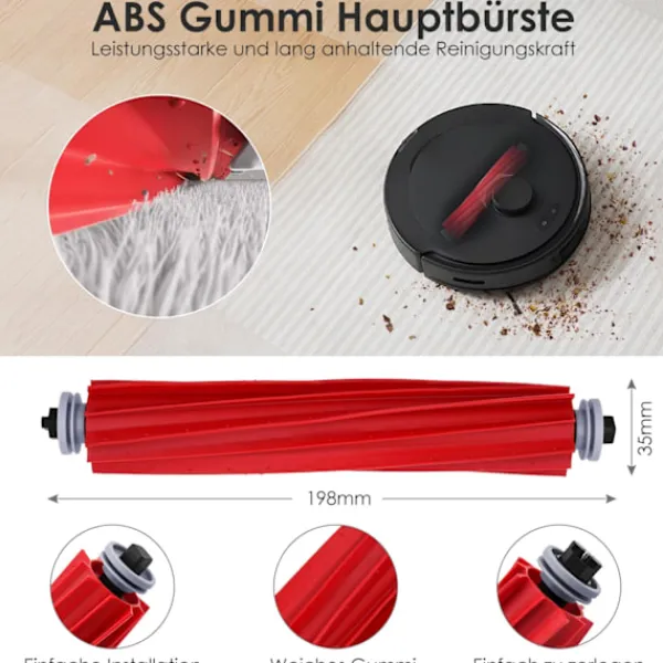 Dammsugare & Tillbehör-Roborock Qrevo S/Qrevo Pro/Qrevo MaxV Robotdammsugare Tillbehör -AD11-