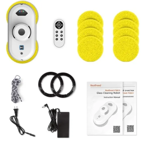 Hommy Fönsterrengöring-Robot Fönster Renare Helautomatisk Smart Vitvaror