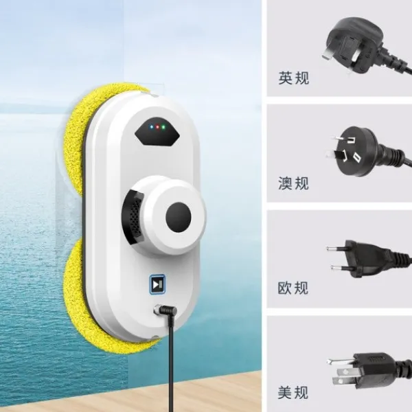 Hommy Fönsterrengöring-Robot Fönster Renare Helautomatisk Smart Vitvaror