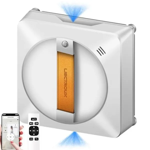 LIECTROUX Fönsterrengöring-Robot Fönsterskrapa - - YW710 - Dubbel Spraying - Röstassistent - Hastighet 3,5 minm