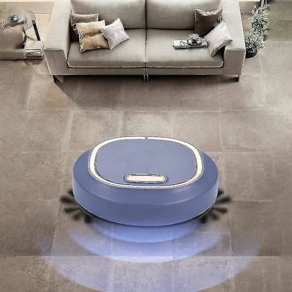 Dammsugare & Tillbehör-Robotdammsugare, 3 i 1 Golvdammsugare och Mopp, Supersug, 1500pa Robotdammsugare med Moppfunktion, Perfekt för Djurhår Damm och Smuts