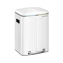 Rootz Living Soptunnor-Rootz soptunna - soptunna - soptunna - soptunna - återvinningskärl - utomhus soptunna - inomhus soptunna - kök soptunna - kontorssoptunna - vit - 44,5 | Fyndiq