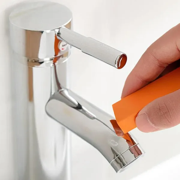 Rengöringsmedel-Rostfritt Stål Repskyddssats, Köksmagiskt Rengöringsgummi, Tar Bort Rester, Vattenmärken och Fett från Apparater