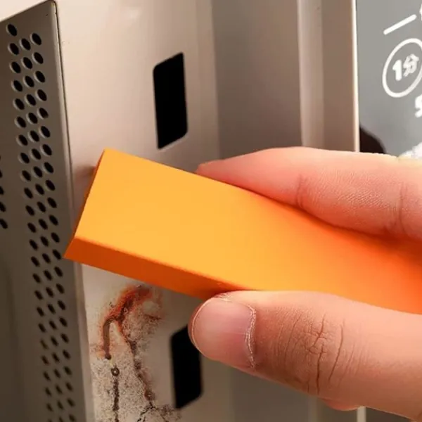 Rengöringsmedel-Rostfritt Stål Repskyddssats, Köksmagiskt Rengöringsgummi, Tar Bort Rester, Vattenmärken och Fett från Apparater