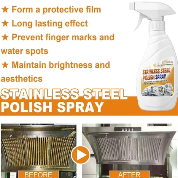 Rengöringsmedel-Rostfritt stål underhållsmedel