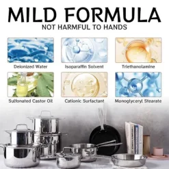 Rengöringsmedel-Rostfritt stål underhållsmedel