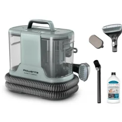 ROWENTA Städmaskiner-, Clean It Compact, Shampouineuse, Détacheur, Nettoyeur portable, Design kompakt, IN3020F0 Eukalyptus
