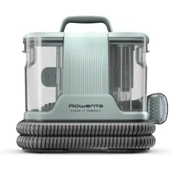 ROWENTA Städmaskiner-, Clean It Compact, Shampouineuse, Détacheur, Nettoyeur portable, Design kompakt, IN3020F0 Eukalyptus
